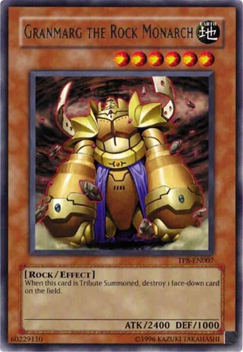 Granmarg the Rock Monarch TP8-EN007 Yu-Gi-Oh card from Tournament Pack 8