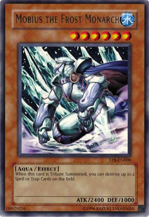 Mobius the Frost Monarch TP8-EN008 Yu-Gi-Oh card from Tournament Pack 8