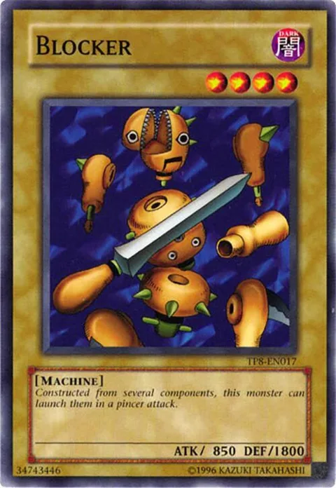 Blocker TP8-EN017 Yu-Gi-Oh card from Tournament Pack 8