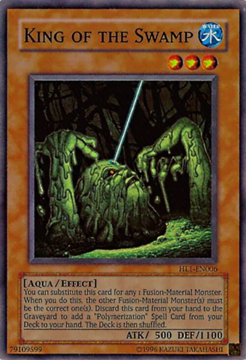 King of the Swamp HL1-EN006 Yu-Gi-Oh card from Hobby League 1