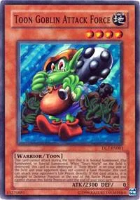Toon Goblin Attack Force DL7-EN001 Yu-Gi-Oh card from Duelist League Promo
