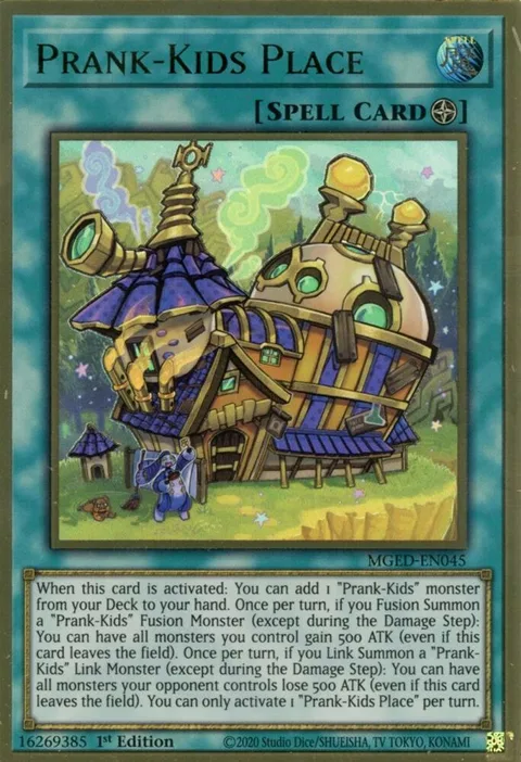 Prank-Kids Place MGED-EN045 Yu-Gi-Oh card from Maximum Gold: El Dorado