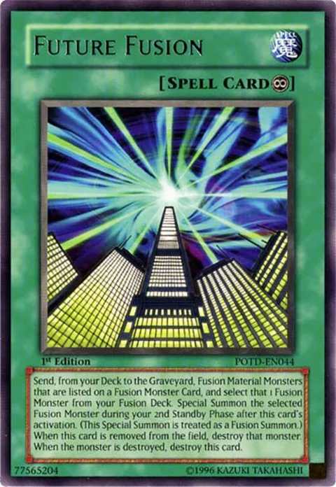 Future Fusion POTD-EN044 1st Edition Yu-Gi-Oh card from Power of the Duelist