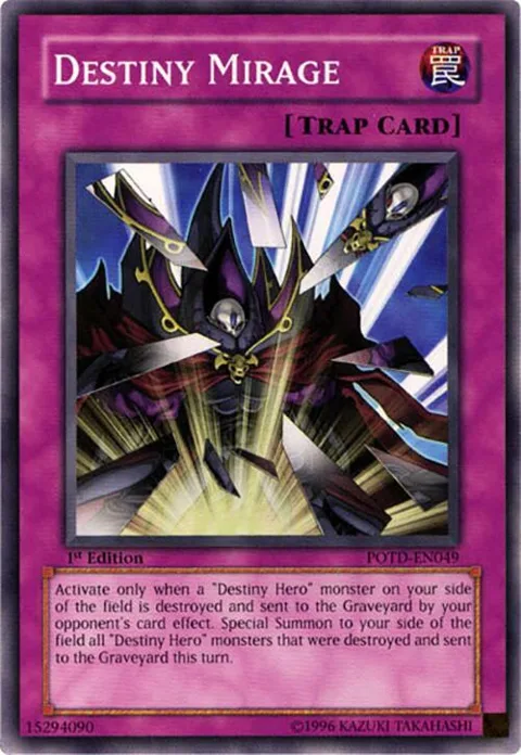 Destiny Mirage POTD-EN049 Unlimited Yu-Gi-Oh card from Power of the Duelist