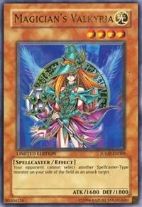 Magician's Valkyria JUMP-EN009 Yu-Gi-Oh card from Shonen Jump Magazine Promos
