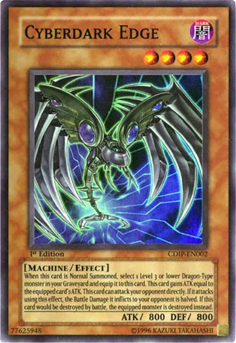 Cyberdark Edge CDIP-EN002 1st Edition Yu-Gi-Oh card from Cyberdark Impact