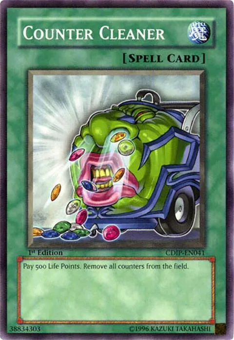 Counter Cleaner CDIP-EN041 Unlimited Yu-Gi-Oh card from Cyberdark Impact