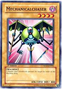 Mechanicalchaser SD10-EN005 Unlimited Yu-Gi-Oh card from Structure Deck: Machine Re-Volt