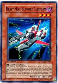 Heavy Mech Support Platform SD10-EN011 Yu-Gi-Oh card from Structure Deck: Machine Re-Volt