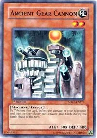 Ancient Gear Cannon SD10-EN016 Yu-Gi-Oh card from Structure Deck: Machine Re-Volt