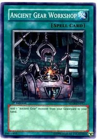 Ancient Gear Workshop SD10-EN017 Unlimited Yu-Gi-Oh card from Structure Deck: Machine Re-Volt