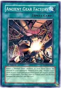 Ancient Gear Factory SD10-EN021 1st Edition Yu-Gi-Oh card from Structure Deck: Machine Re-Volt