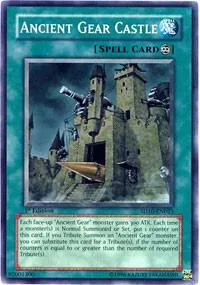 Ancient Gear Castle SD10-EN023 Unlimited Yu-Gi-Oh card from Structure Deck: Machine Re-Volt