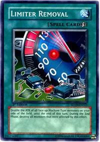 Limiter Removal SD10-EN025 1st Edition Yu-Gi-Oh card from Structure Deck: Machine Re-Volt