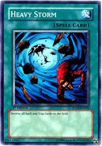 Heavy Storm SD10-EN026 1st Edition Yu-Gi-Oh card from Structure Deck: Machine Re-Volt