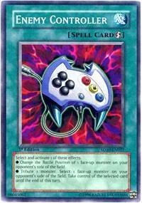 Enemy Controller SD10-EN027 Yu-Gi-Oh card from Structure Deck: Machine Re-Volt