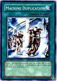 Machine Duplication SD10-EN029 1st Edition Yu-Gi-Oh card from Structure Deck: Machine Re-Volt