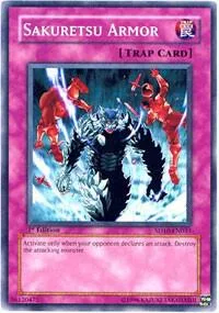 Sakuretsu Armor SD10-EN033 1st Edition Yu-Gi-Oh card from Structure Deck: Machine Re-Volt