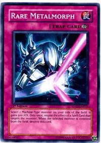 Rare Metalmorph SD10-EN035 1st Edition Yu-Gi-Oh card from Structure Deck: Machine Re-Volt
