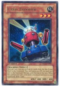Card Trooper DP03-EN009 1st Edition Yu-Gi-Oh card from Duelist Pack 3: Jaden Yuki 2