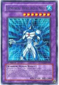 Elemental Hero Aqua Neos DP03-EN012 Yu-Gi-Oh card from Duelist Pack 3: Jaden Yuki 2