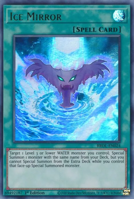 Ice Mirror BROL-EN024 Yu-Gi-Oh card from Brothers of Legend