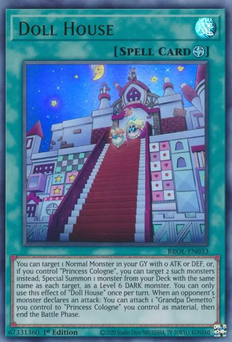 Doll House BROL-EN033 Yu-Gi-Oh card from Brothers of Legend