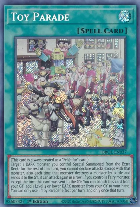 Toy Parade BROL-EN037 Yu-Gi-Oh card from Brothers of Legend