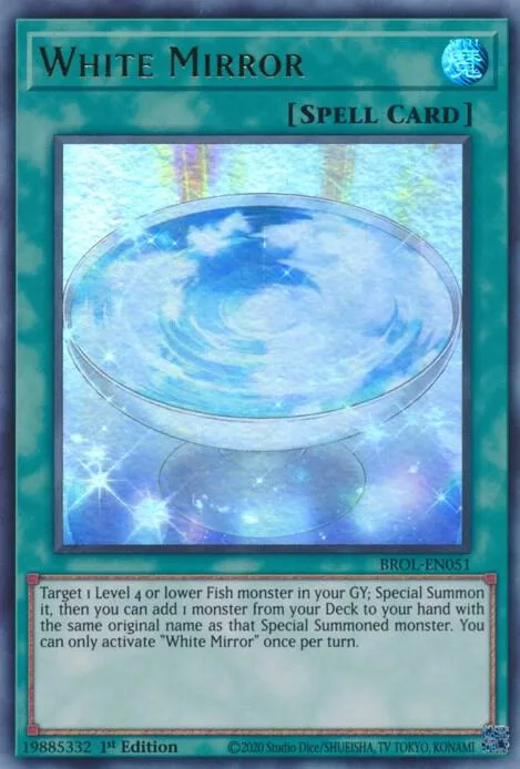 White Mirror BROL-EN051 Yu-Gi-Oh card from Brothers of Legend