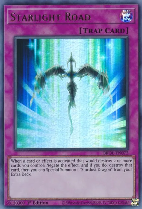 Starlight Road BROL-EN072 Yu-Gi-Oh card from Brothers of Legend