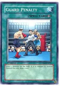 Guard Penalty DP05-EN015 Yu-Gi-Oh card from Duelist Pack 5: Aster Phoenix