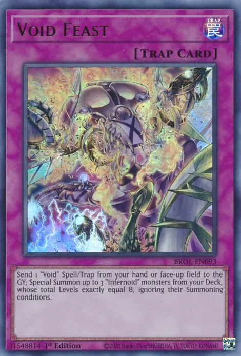 Void Feast BROL-EN093 Yu-Gi-Oh card from Brothers of Legend