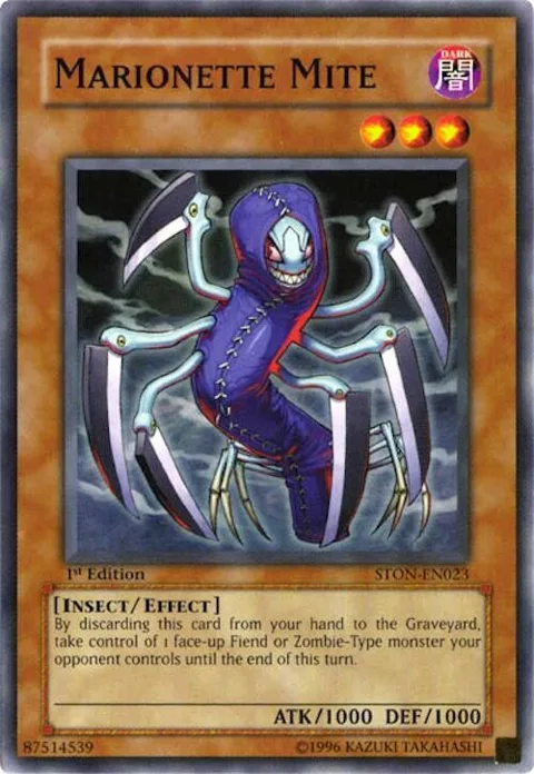 Marionette Mite STON-EN023 Unlimited Yu-Gi-Oh card from Strike of Neos