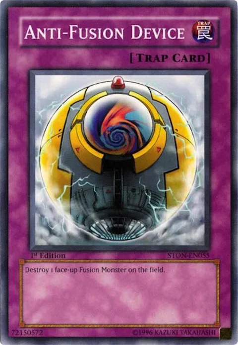Anti-Fusion Device STON-EN055 Unlimited Yu-Gi-Oh card from Strike of Neos