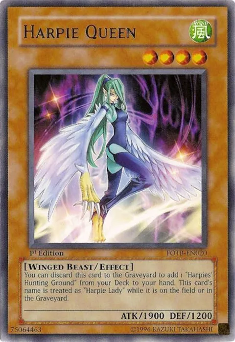 Harpie Queen FOTB-EN020 Yu-Gi-Oh card from Force of the Breaker
