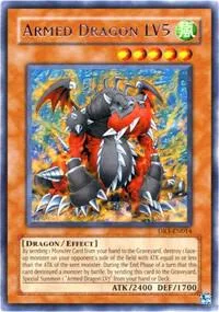 Armed Dragon LV5 DR3-EN014 Yu-Gi-Oh card from Dark Revelation Volume 3