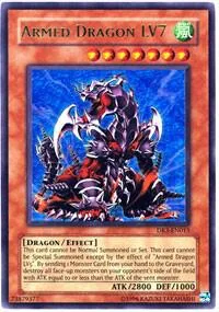 Armed Dragon LV7 DR3-EN015 Yu-Gi-Oh card from Dark Revelation Volume 3