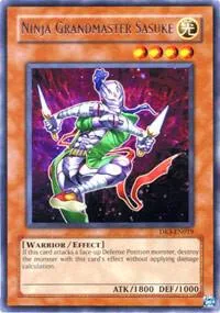 Ninja Grandmaster Sasuke DR3-EN019 Yu-Gi-Oh card from Dark Revelation Volume 3