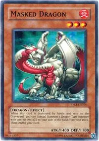 Masked Dragon DR3-EN026 Yu-Gi-Oh card from Dark Revelation Volume 3