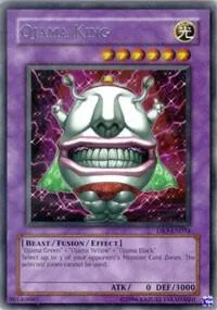 Ojama King DR3-EN034 Yu-Gi-Oh card from Dark Revelation Volume 3
