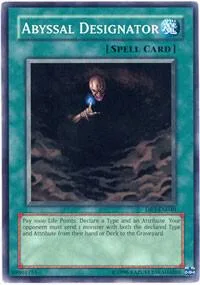 Abyssal Designator DR3-EN040 Yu-Gi-Oh card from Dark Revelation Volume 3