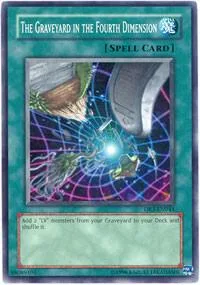 The Graveyard in the Fourth Dimension DR3-EN044 Yu-Gi-Oh card from Dark Revelation Volume 3