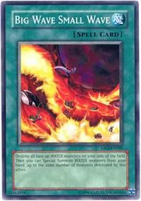 Big Wave Small Wave DR3-EN046 Yu-Gi-Oh card from Dark Revelation Volume 3