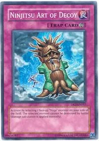 Ninjitsu Art of Decoy DR3-EN052 Yu-Gi-Oh card from Dark Revelation Volume 3