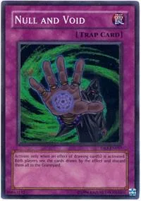 Null and Void DR3-EN057 Yu-Gi-Oh card from Dark Revelation Volume 3