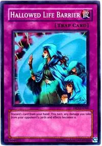 Hallowed Life Barrier DR3-EN060 Yu-Gi-Oh card from Dark Revelation Volume 3