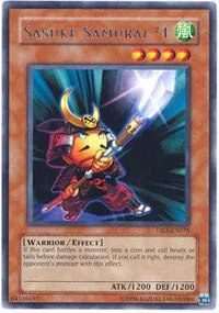 Sasuke Samurai #4 DR3-EN076 Yu-Gi-Oh card from Dark Revelation Volume 3