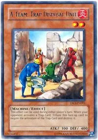A-Team: Trap Disposal Unit DR3-EN093 Yu-Gi-Oh card from Dark Revelation Volume 3