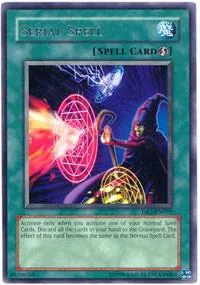 Serial Spell DR3-EN097 Yu-Gi-Oh card from Dark Revelation Volume 3
