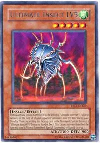 Ultimate Insect LV5 DR3-EN127 Yu-Gi-Oh card from Dark Revelation Volume 3